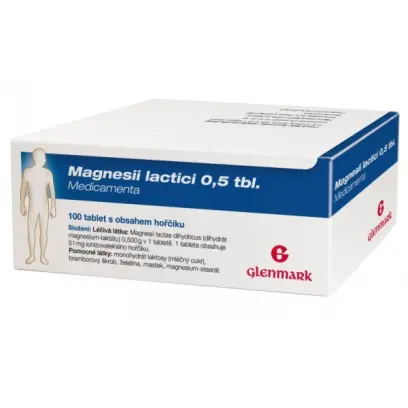 Magnesii Lactici 0,5 tbl. Medicamenta 100 tablet
